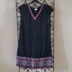 ‎MERONA Black Embroidered - Size Medium